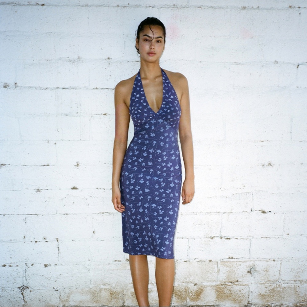 Sadie Dress (floral halter dress)